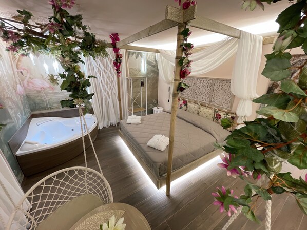 Premium-værelse - sauna | Premium-sengetøj, dundyner, senge med madrasser af memory foam, minibar