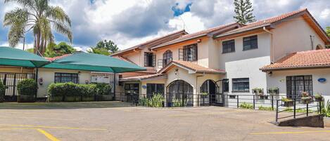 Fassade der Unterkunft