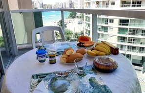 Opções para refeição ao ar livre