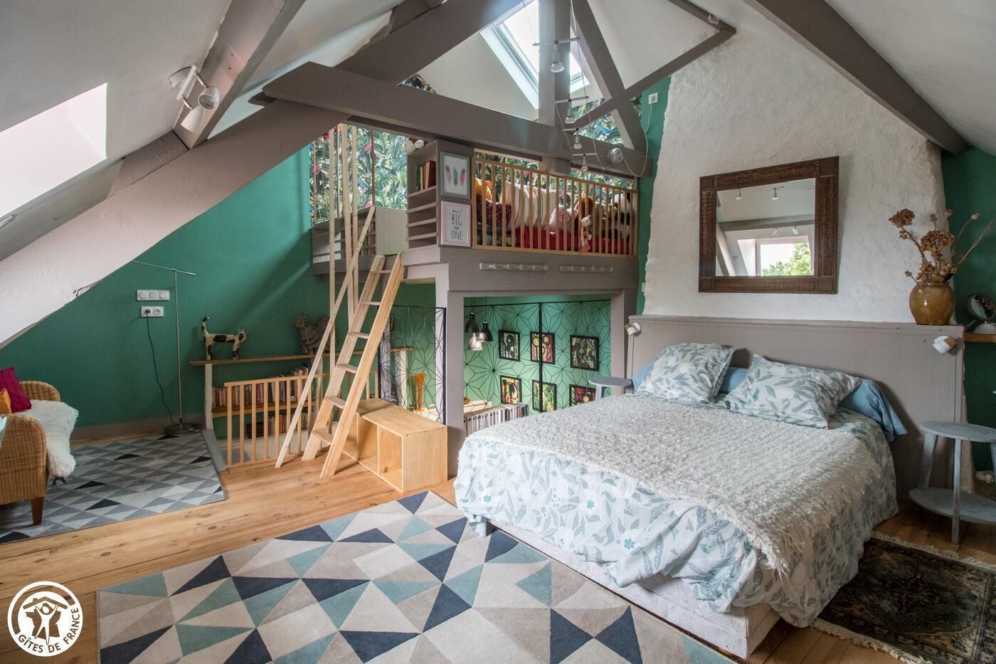 3 chambres, Wi-Fi gratuit