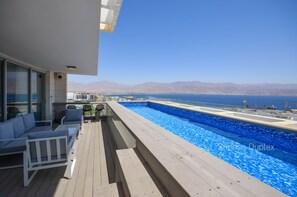 Outdoor pool - YalaRent mountainside luxury properties with Private Pool (Eilat)