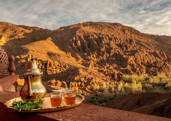 Deluxe Double or Twin Room, 1 Bedroom, Mountain View | Balcony - Riad Rihana Tamlalte (Ait Sedrate Jbel El Soufla)