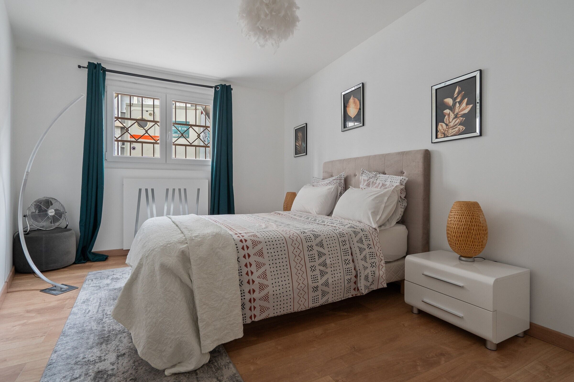 3 chambres, Wi-Fi gratuit, draps fournis