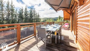 Outdoor dining - Chalet Serveix - Besse ET Saint Anastaise (BESSE ET SAINT ANASTAISE)