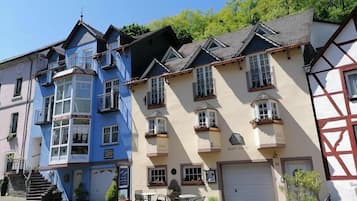 Fassade der Unterkunft