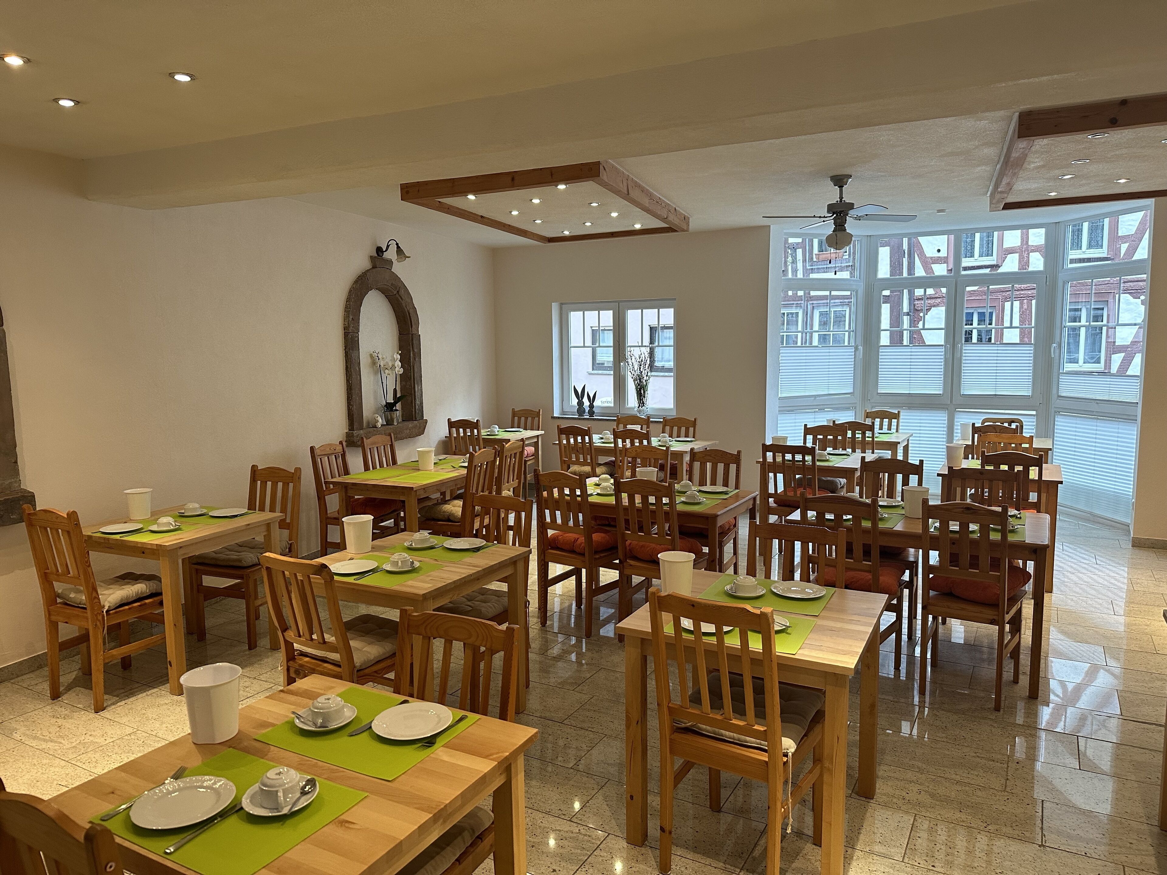 Petit déjeuner buffet compris tous les jours