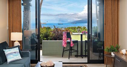 Beautiful ground floor unit right on the beach!