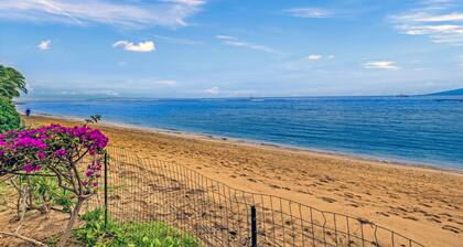 Beautiful ground floor unit right on the beach!