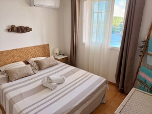 1 soverom, strykejern/-brett, reiseseng for barn og wi-fi (inkludert)