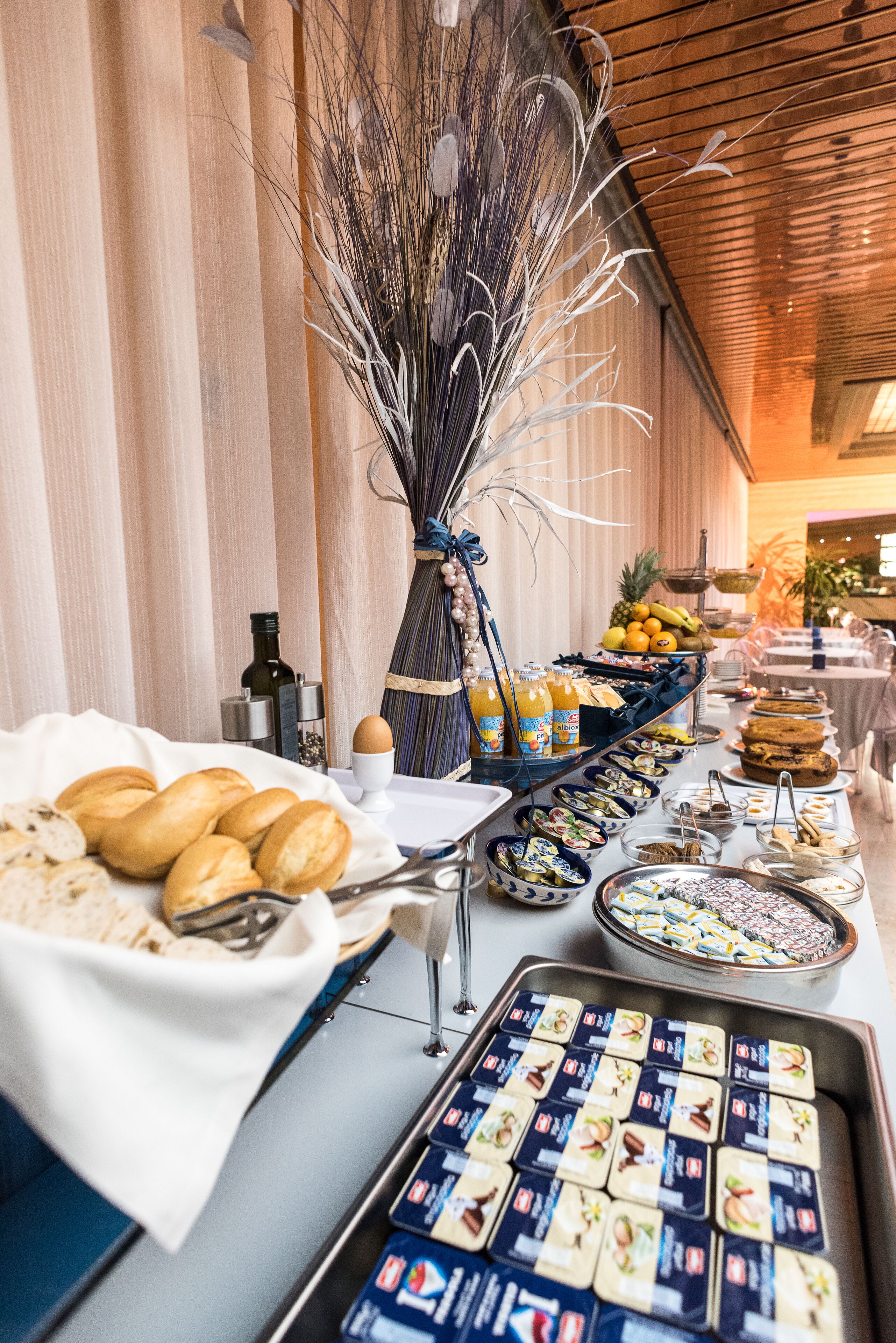 Gratis frukostbuffé varje dag 