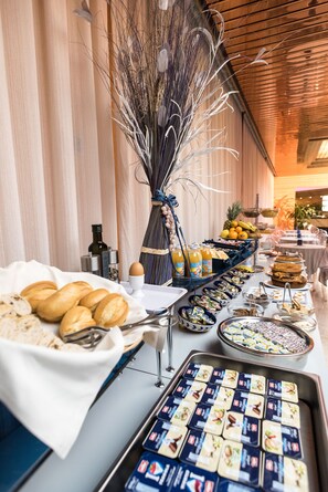 Frokostbuffé er inkludert hver dag