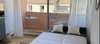 Studio tout confort, idéalement placé avec parking,  pour curistes.