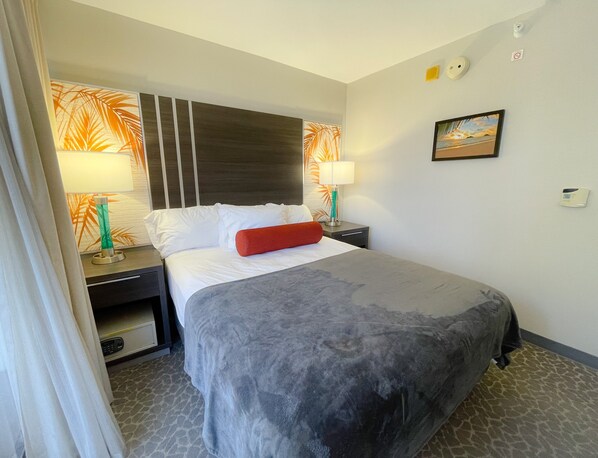 Desk, iron/ironing board, free WiFi, bed sheets
