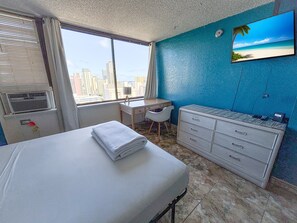 Desk, iron/ironing board, free WiFi, bed sheets
