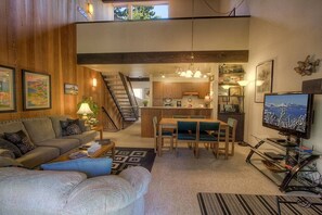 Condo, 2 Bedrooms | Living area - Forest View Townhouse 3 Bedroom Home by RedAwning (Kings Beach)