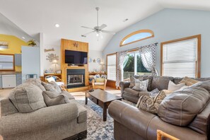 Televisión y reproductor de DVD 