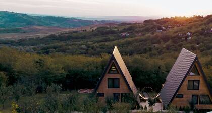 A Frame Chalet in Dealu Mare