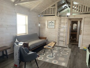 Smart TV, DVD player, books