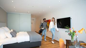 ダブルルーム | 1 室のベッドルーム、低刺激性寝具、セーフティボックス (室内)、客室ごとに異なる装飾