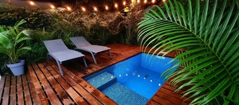 Cool Jungle Casita with pool and A/C