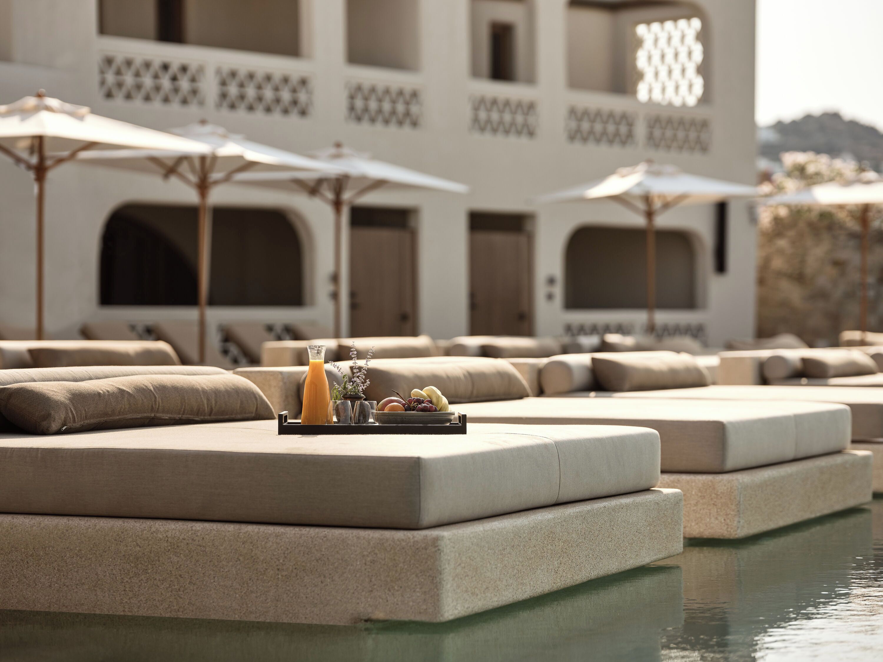 Seasonal outdoor pool