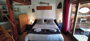 1 Schlafzimmer, Bügeleisen/Bügelbrett, kostenloses WLAN, Bettwäsche
