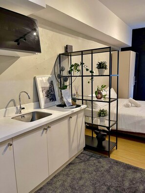 1 bedroom, iron/ironing board, free WiFi, bed sheets