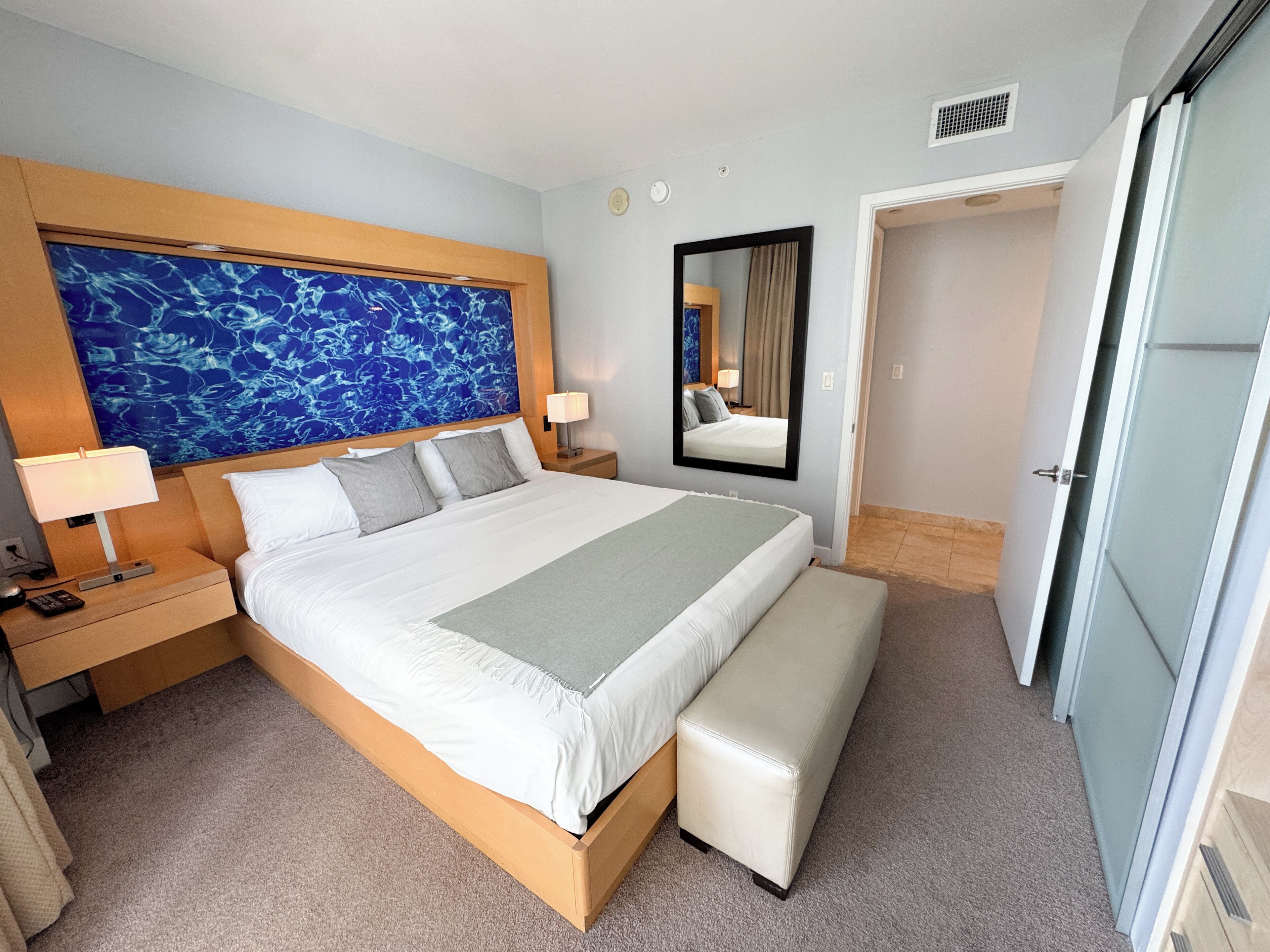 1 bedroom, in-room safe, iron/ironing board, travel crib