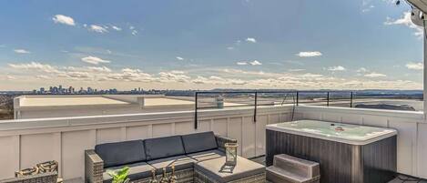 Bain à remous extérieur