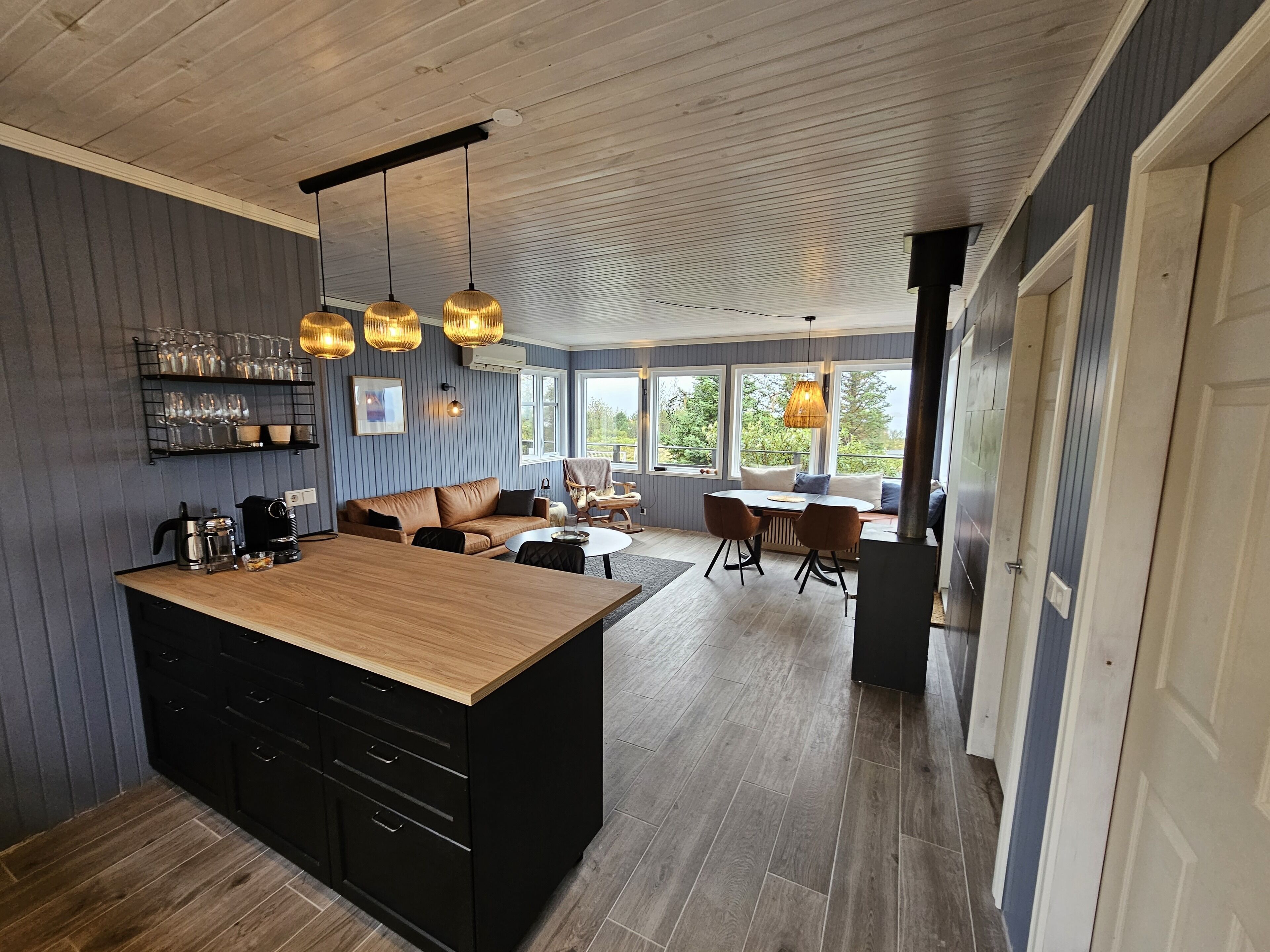 Heated floors in all the cabin