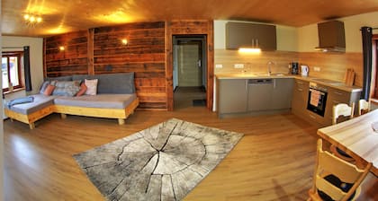 At the rustic Mattes - apartment "Ludwig". Allgaeu