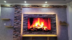 Fireplace - Nanyuki two bedroom apartment. (Nanyuki)