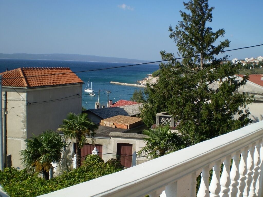 Room in Novi Vinodolski with Seaview, Terrace, Air condition, WIFI (3541-1)