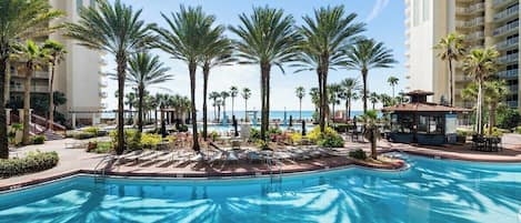 Indoor pool, a heated pool