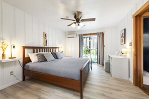 2 habitaciones, escritorio, tabla de planchar con plancha y wifi 