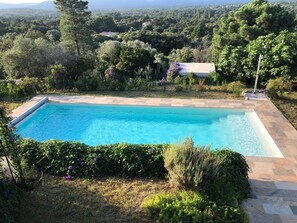 Outdoor pool - Beautiful, very spacious ground floor villa (Porto-Vecchio)