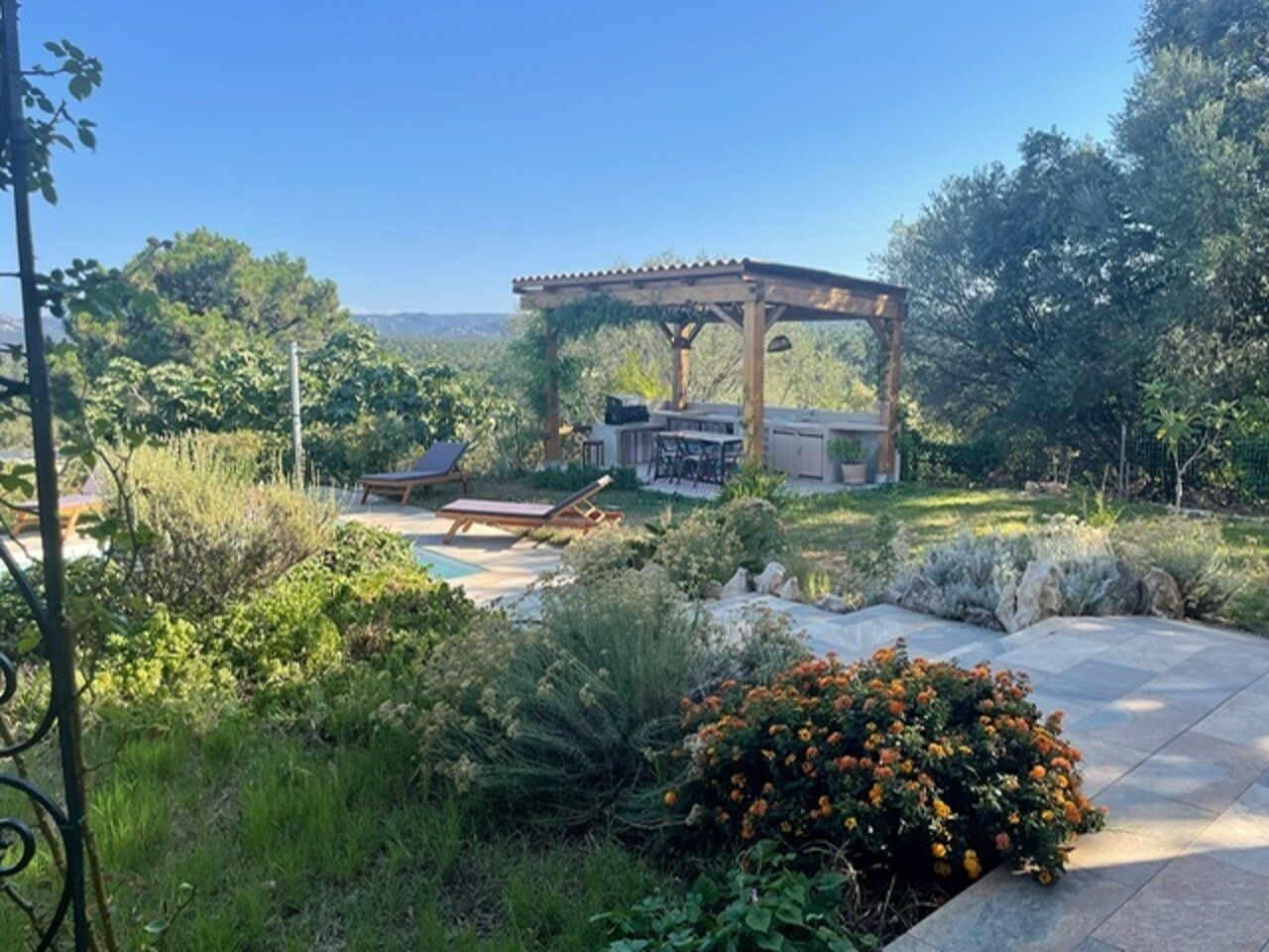 Àrea exterior de l'allotjament