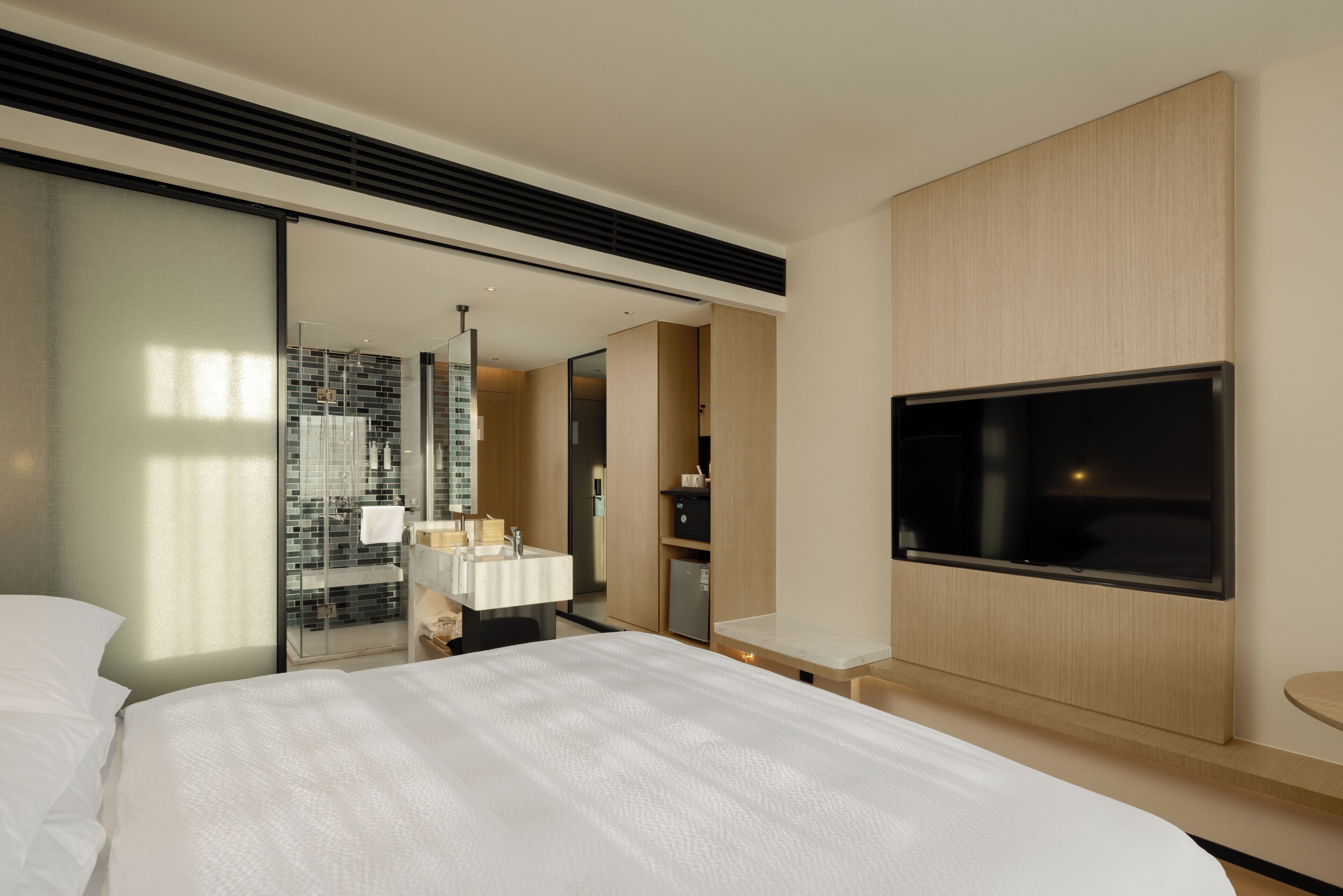 Superior-Zimmer, 1 King-Bett, Stadtblick