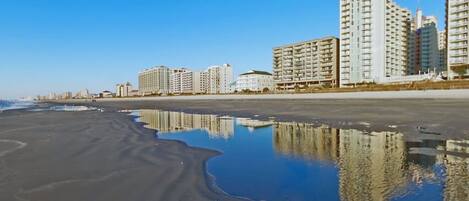 Aan het strand, strandlakens