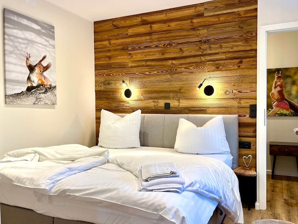 1 bedroom, iron/ironing board, WiFi, bed sheets - App. 5 - wohlB2 (3 Zi, 2 adult + 2 kids) (Braunlage)