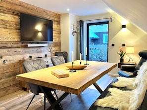 Living room with balcony