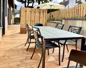 Outdoor dining - App. 8 - wohlB2 (3 Zi, 2 Erw+2 Pers.) (Braunlage)