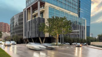 Façana frontal de l'allotjament