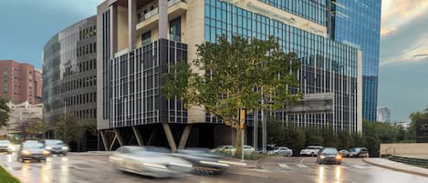 Fachada de la propiedad