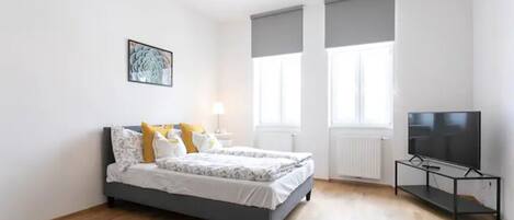 1 Schlafzimmer, kostenloses WLAN, Bettwäsche