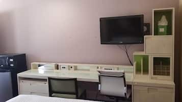 Desk, iron/ironing board, free WiFi, bed sheets