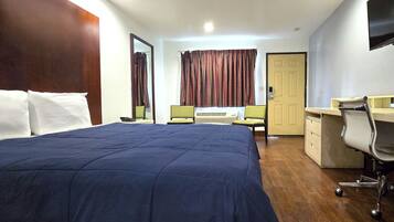 Desk, iron/ironing board, free WiFi, bed sheets