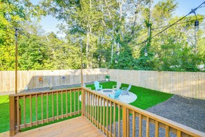 Property grounds - Greenville Escape w/ Deck + Fire Pit! (Greenville)