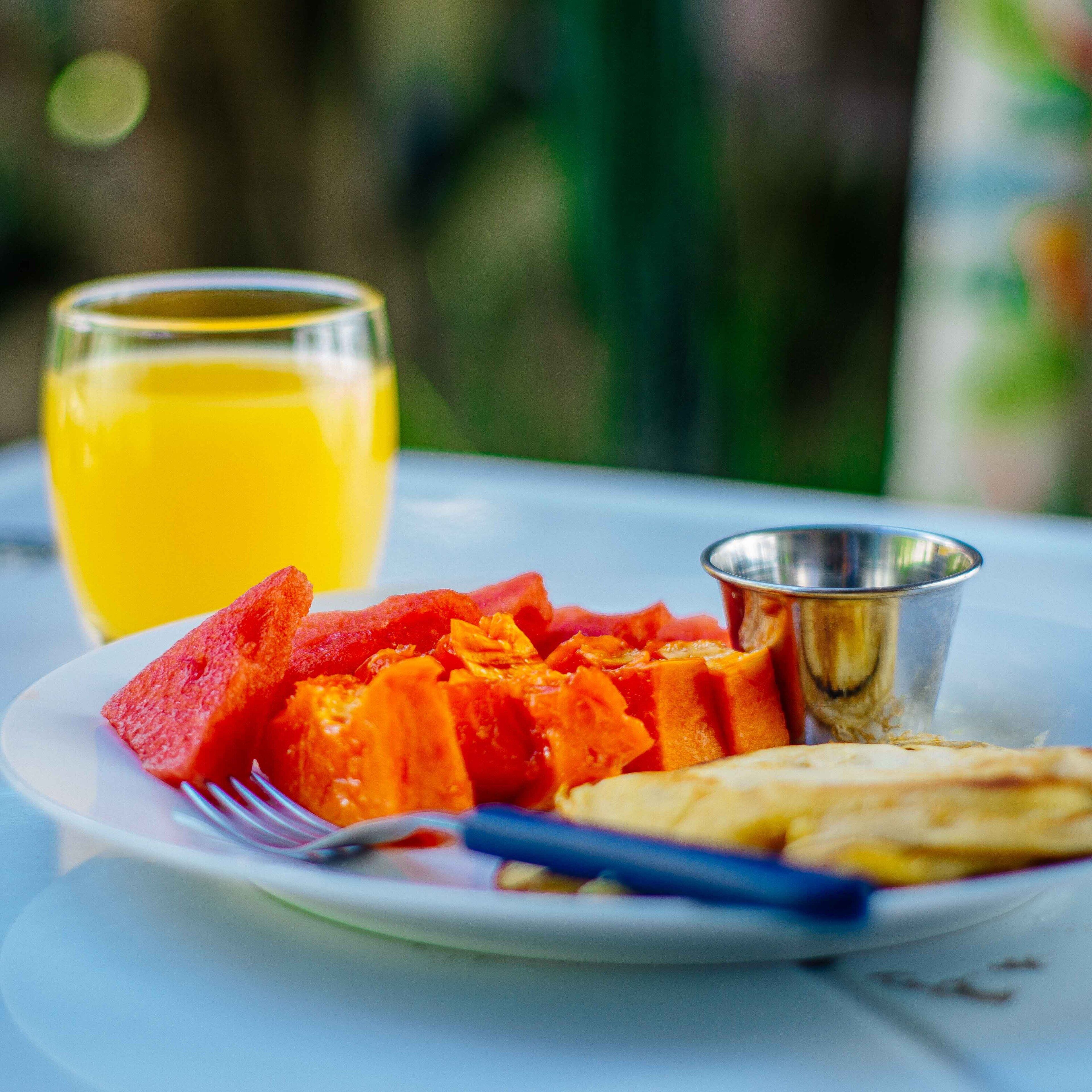 Free daily local cuisine breakfast