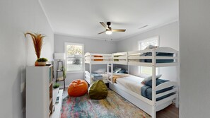 4 habitaciones, wifi y ropa de cama 